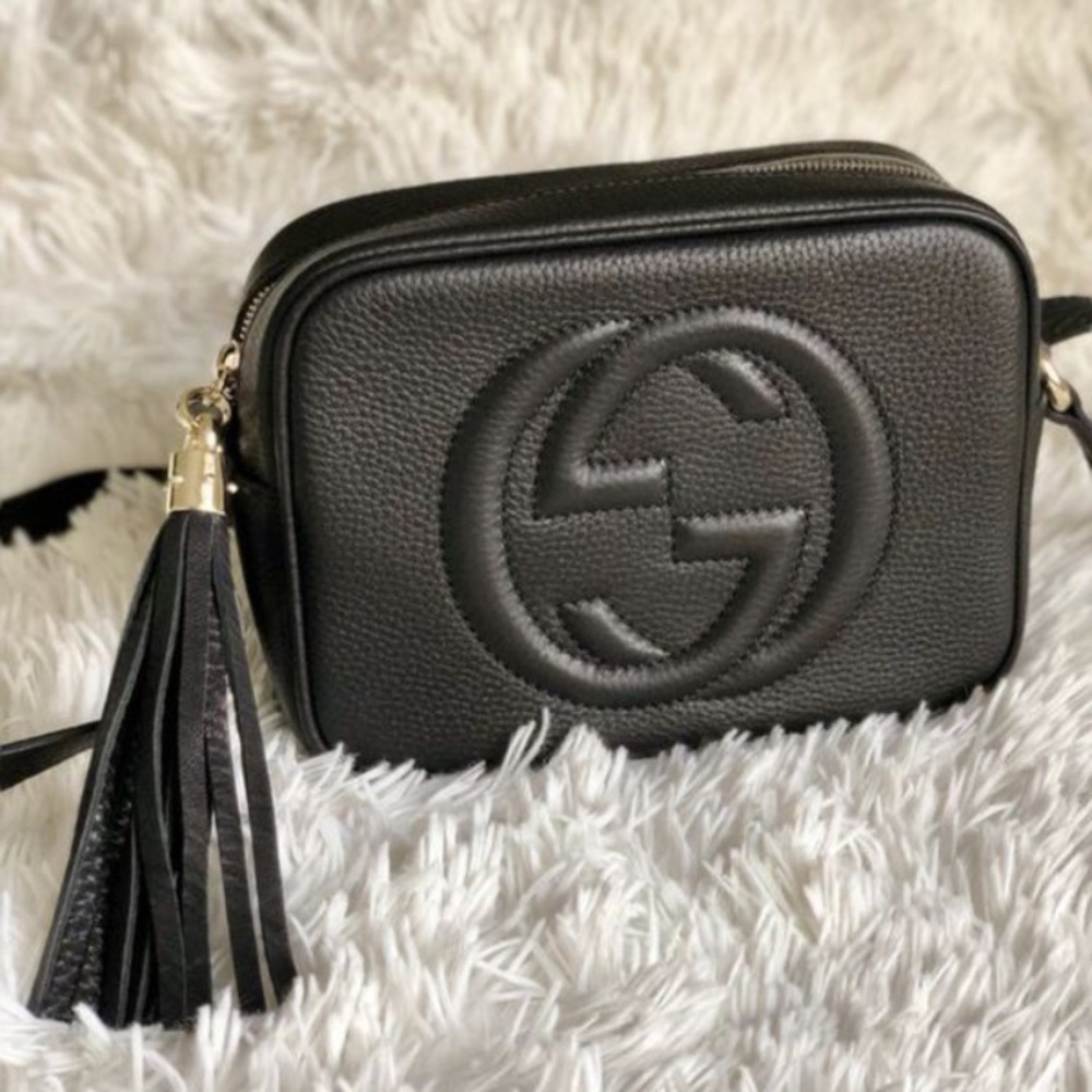 Black Gucci soho disco bag! perfect condition